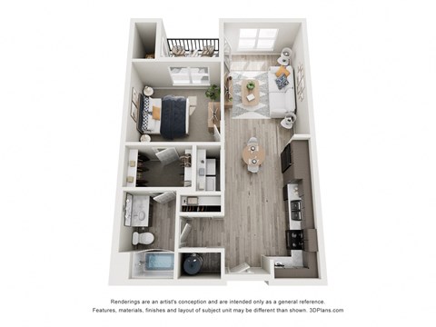 a stylized floor plan of a 2103 sqft apartment